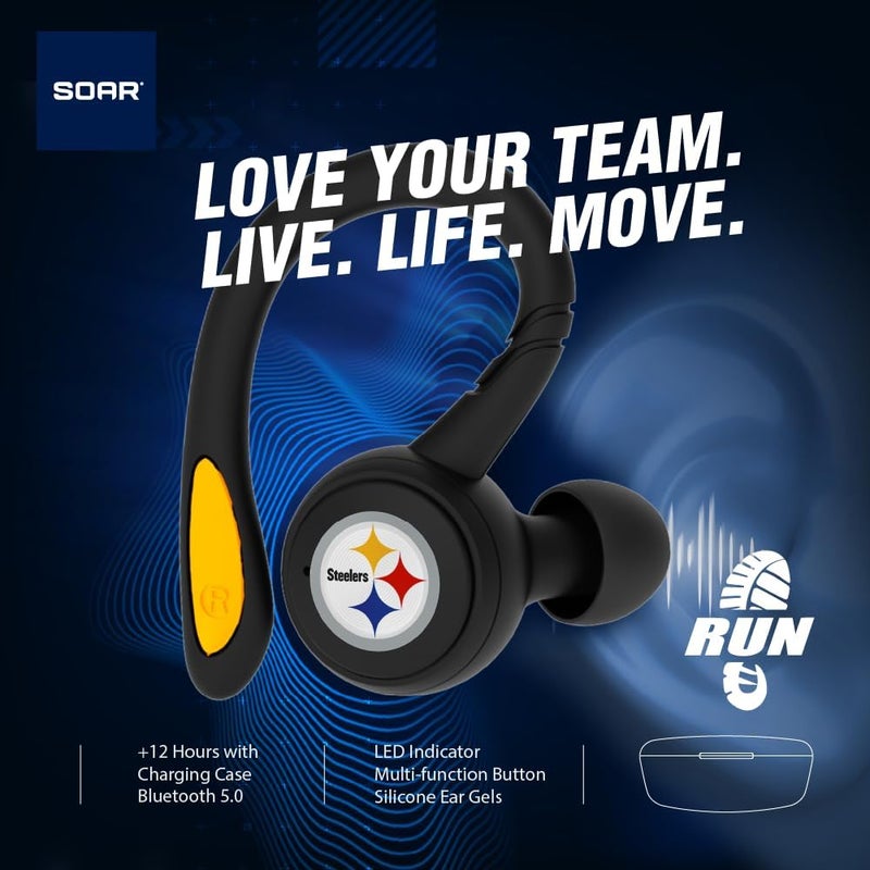 SOAR NFL Unisex Sport True Wireless Earbuds V.5 - Image 4